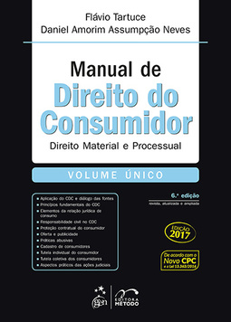 Manual de direito do consumidor: Direito material e processual - Volume único