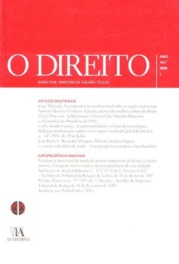 O direito: ano 141º - I