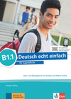 Deutsch echt einfach, kurs- und übungsbuch + audios und videos online - B1.1