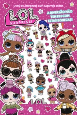 L.O.L. Surprise! - Livro de atividades com adesivos extra