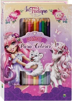 Megakit para Colorir: La Fadinne