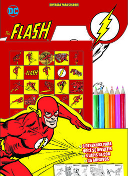 The Flash: diversão para colorir