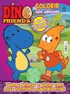Dino friends: colorir com adesivos