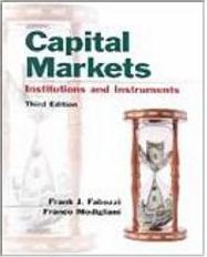 Capital Markets: Institutions and Instruments - Importado