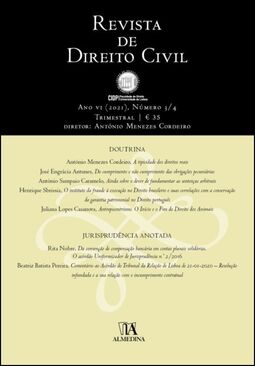 Revista de direito civil: número 3/4