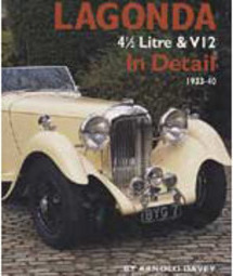 Lagonda 4Â½ & V12 in Detail: 1933-40 - Importado