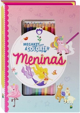 Megakit para Colorir: Meninas