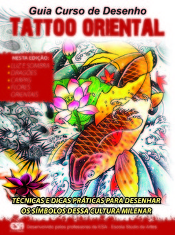 Guia curso de desenho: tattoo oriental