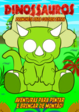 Dinossauros: prancheta para colorir extra