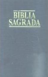 Bíblia Sagrada: Azul Escuro com Beiras Vermelhas