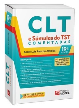 Clt e súmulas do TST comentadas