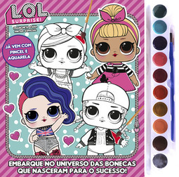 L.O.L. Surprise!: prancheta para pintar especial