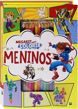 Megakit para Colorir: Meninos