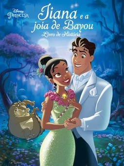 Tiana e a joia de Bayou: livro de história