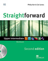Straightforward 2nd Edit. Workbook W/Audio CD-Upper-Int. (No/Key)
