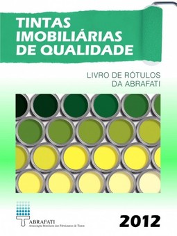 Tintas imobiliárias de qualidade 2012: livros de rótulos da ABRAFATI