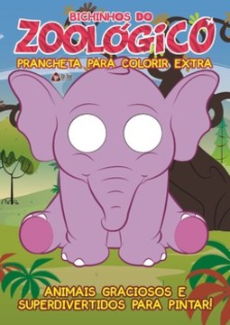 Bichinhos do zoológico: prancheta para colorir extra