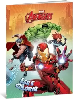 LER E COLORIR VINGADORES B