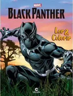 LER E COLORIR PANTERA NEGRA