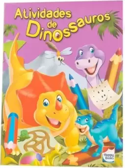 Atividades de dinossauros: Roxo