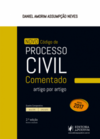 Novo código de processo civil comentado: Artigo por artigo
