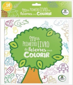 Meu primeiro livro de palavras para colorir