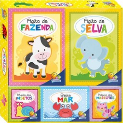 Meu kit 5 em 1 - Fácil de aprender: Animais