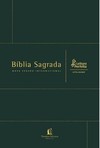 Bíblia NVI, Couro Bonded, Verde, Letra Grande, Leitura Perfeita