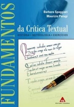 Fundamentos da Crítica Textual: História, Metodologia, Exercícios