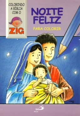 Noite feliz: para colorir
