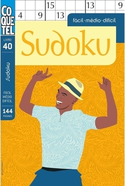 LIVRO COQUETEL SUDOKU FC/MD/DIF 40