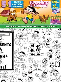 Turma do Chico Bento Super Pinte e Brinque