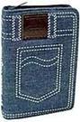 Bíblia Sagrada - Capa Jeans com Zíper, Índice Digital - NTHL