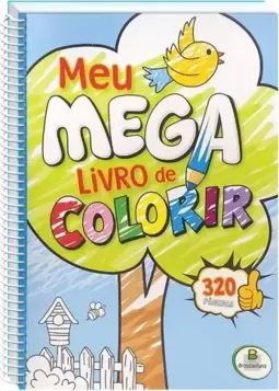 Meu megalivro de colorir - espiral