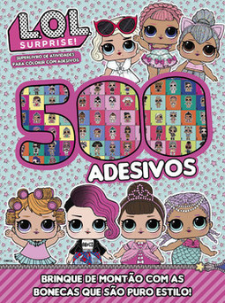L.O.L. Surprise! - Superlivro de atividades para colorir com adesivos