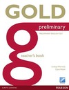 Gold: Preliminary - Teacher's book