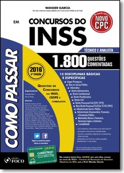 Como Passar Em Concursos Do Inss - 2016