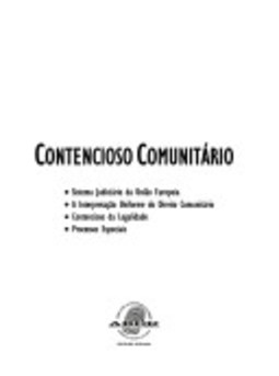 Contencioso Comunitário