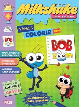 Vamos colorir com Bob Zoom: Uma aventura de cores e diversão!