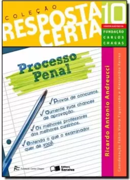 Colecao Resposta Certa 10 - Processo Penal