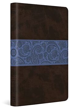 Thinline Bible-ESV-Paisley Band Design: English Standard Version, Chocolate/Blue, Paisley Band, Trutone, Thinline Bible