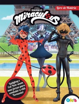Miraculous Ladybug: livro de história importado