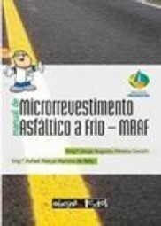 Manual de microrrevestimento asfáltico a frio - MRAF