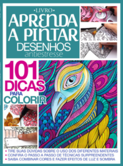 Aprenda a pintar - Desenhos antiestresse