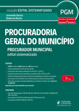 Procuradoria Geral do Município - PGM: procurador municipal - Editar sistematizado