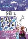 Frozen: colorindo com adesivos