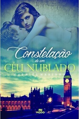 Constelação de um céu nublado