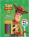 Toy Story 4 Ler e Colorir com Lapis
