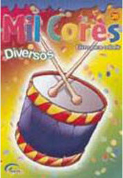 Mil Cores: Diversos: Livro para Colorir - 20