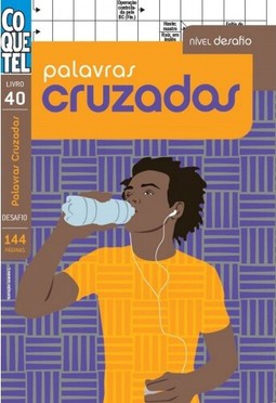 LIVRO COQUETEL PALAVRAS CRUZADAS DESAFIO 40